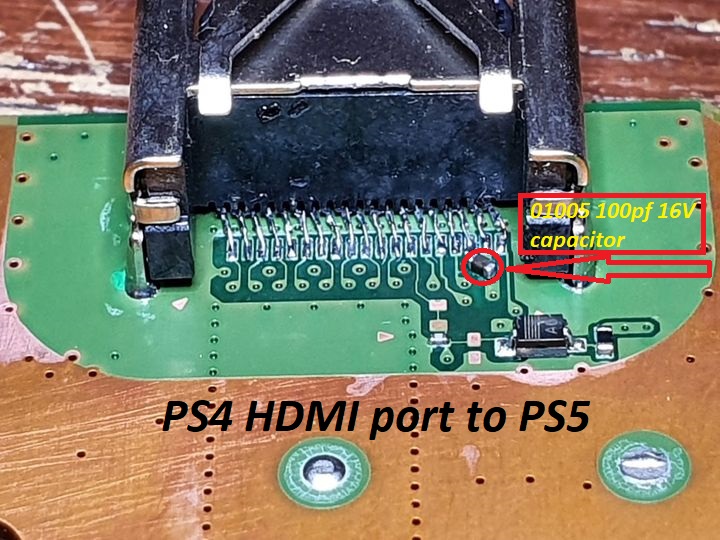 Remplacement port HDMI Ps4 - Repair HMDI Ps4 port 