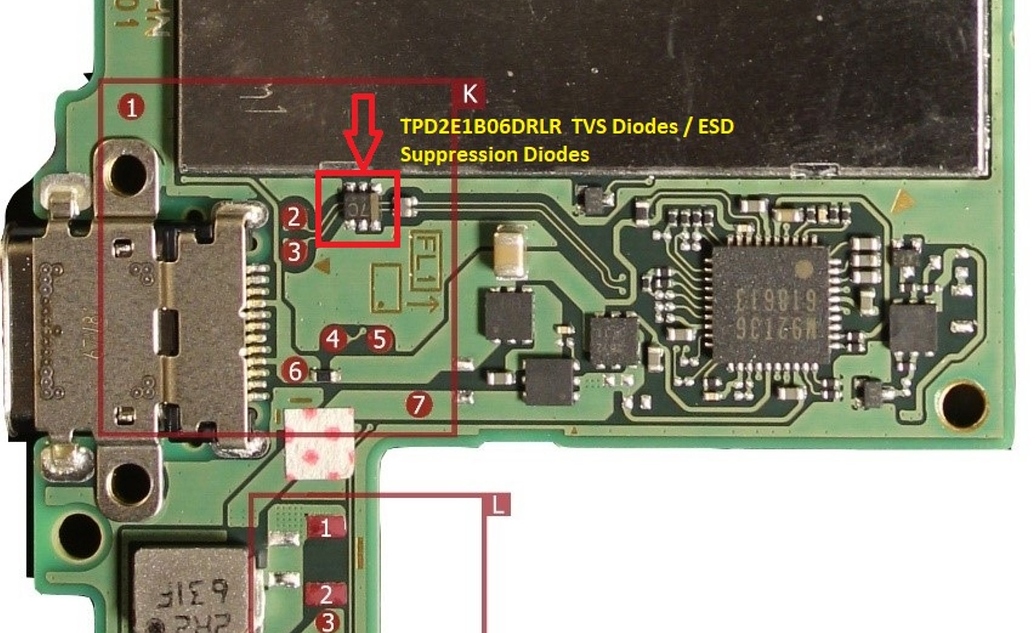 Inductor coil replacement - Nintendo Switch - TronicsFix