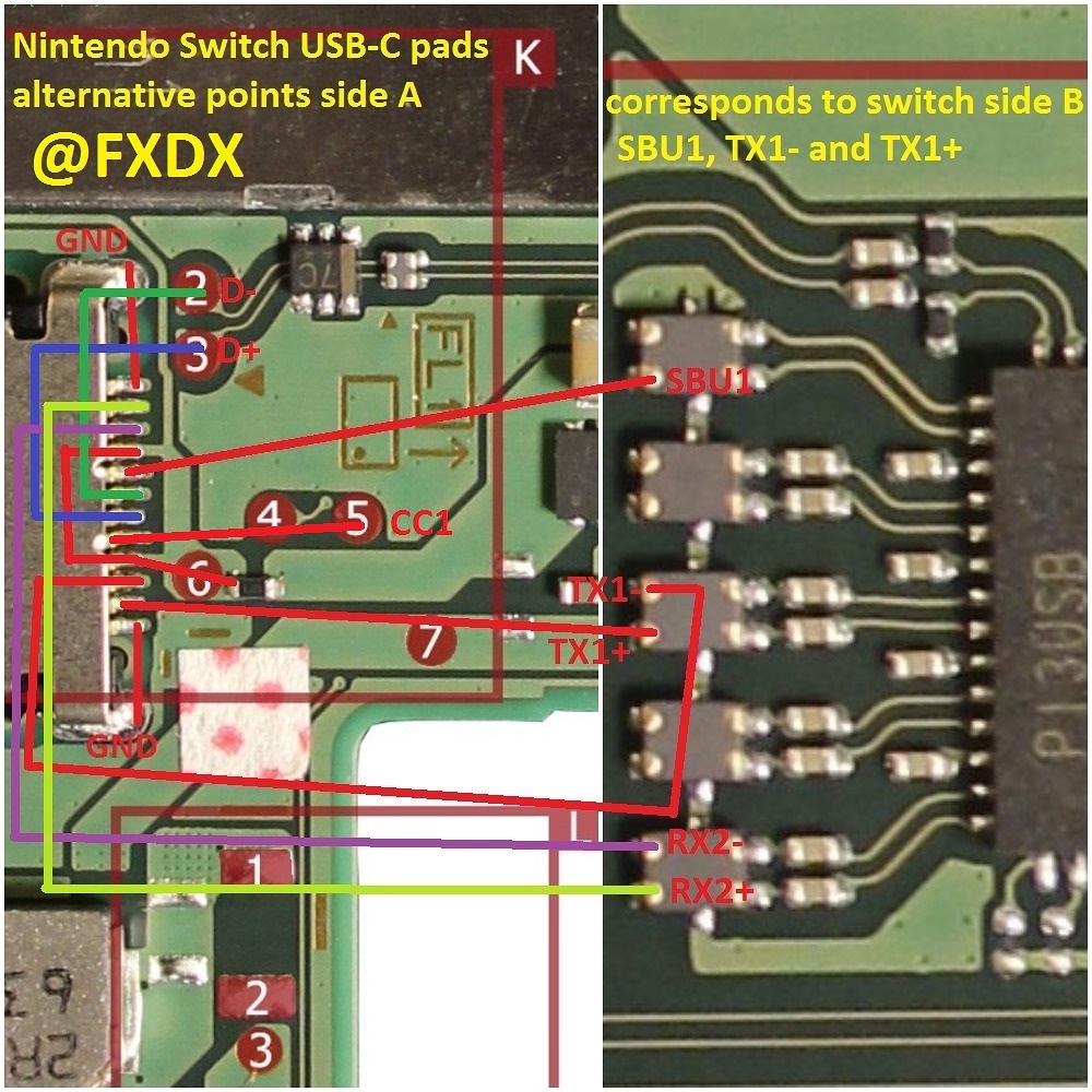 Nintendo Switch Lite Motherboard Schematics