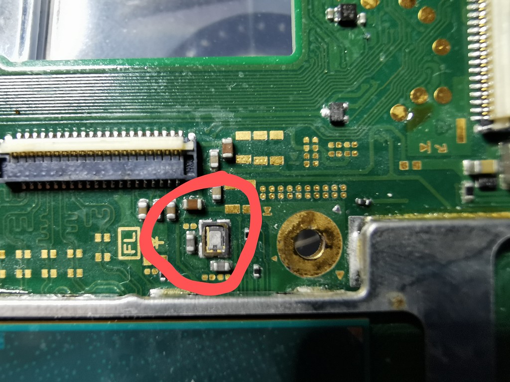 Defective Component above the Tegra - Nintendo Switch - TronicsFix