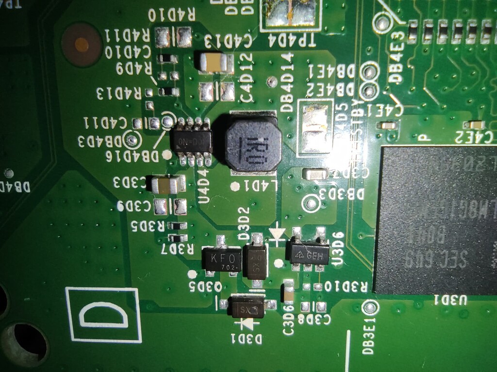 3.3v missing + blowing diode - Xbox One S - TronicsFix